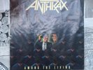 Anthrax Among The Living UK 1st Press Vinyl LP Island Records ILPS986 1987