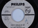 Garage 45 KIT & THE OUTLAWS Don't Tread On Me PHILIPS promo HEAR a