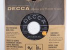 Rockabilly 45 BUDDY HOLLY & THE THREE TUNES That'll Be The Day DECCA VG+ HEAR a