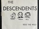 The Descendents 'Ride the Wild' 1980 Vinyl 7