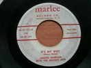 Rare  Janece Morgan  45 Record   It's My Way - Money Honey  Marlee  USA