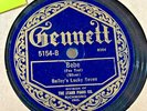 Bailey's Lucky Seven - Gennett 78 - Bebe / We Have No Bananas - Irving Kaufman