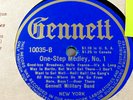 Gennett Military Band - 78 RPM - One Step Fox Trot Medley / Blues Dixie