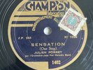 78 RPM JULIEN PORRET & HOT MELODIC BAND - EURO JAZZ - CHAMPION 1402