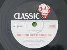 Rampal Veyron-Lacroix Hindemith Flute Sonata French 2 x 78rpm Classic 2140/1