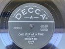 BRENDA LEE  ONE STEP AT A TIME  /  FAIRYLAND 78RPM 1957) SCARCE ROCKABILLY