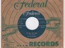 '57 R&B/ DooWop FIVE CHANCES My Days Are Blue/Tell Me Why FEDERAL VG++ HEAR NOW