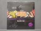 BLINK-182 California BMG 2016 Pop Punk AUTOGRAPH M- Purple VINYL LP Record USED