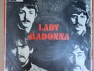 SP 45T The Beatles ‎– Lady Madonna / Press Spain 1968 (Group Autographs)
