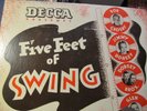 1942 DECCA Set FIVE FEET OF SWING Ella Fitzgerald Chick Webb Tommy Dorsey DA 131