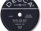 Rare 1958 BRENDA LEE Rock’n Roll 78 RPM Record. Rock the Bop