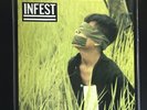 Infest No Man's Slave Green Labels Neanderthal Crossed Out Spazz