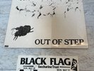 Minor Threat Out Of Step Vinyl 1983 First Pressing Black Back + Lyric Sheet EX