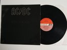 AC/DC BACK IN BLACK VINYL LP 1ST PRESS ATLANTIC PLUM ORANGE SPAIN 1980 + INSERT