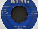 Roy Brown 1954 R&B 45 on King   Don’t Let It Rain   Hear