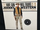 SEALED •  JOHNNY WESTERN have gun will travel Columbia stereo CS 8588 NEW NOS