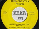 Crude NC One Man Band Country Bopper 45 EDDIE NASH Ghost Town HILL COUNTRY hear