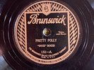 Bruns 132 Dock Boggs PRETTY POLLY  78rpm country E amazing