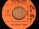 The Zakary Thaks  Everybody Wants To Be Somebody/Outprint Garage, Psych