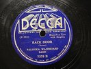 BLUES PALOOKA WASHBOARD BAND Back Door DECCA 7378  V++