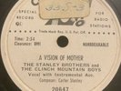 Stanley Brothers & Clinch Mountain Boys - A Vision Of Mother PROMO 20647 VG
