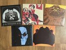 Batman the Animated Series vinyl 7” record SET (5) soundtrack RARE mondo joker