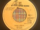 THE B-52'S - Love Shack / Channel Z / RARE GUATEMALA 45