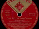 STEIGERLIED - GLÜCK AUF, DER STEIGER KOMMT RARE 78rpm Record