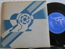 New Order Procession / Everything's Gone Green. Aqua Sleeve Vinyl 7inch Single