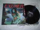 EXUMER  Rising From The Sea '87 GERMAN IMPORT 1st press LP NMint + Merch Card