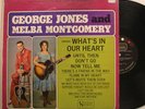 George Jones And Melba Montgomery Lp What'S In Your Heart On Ua - Vg++ / Vg++