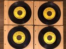 4 Vintage 1950s ROY ORBISON Original 45 rpm Records SUN Labels