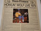 Howlin' Wolf Live 1975  1988  Wolf Records NR 120.000  Chicago Blues  EX