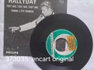 johnny hallyday 45t 373035 - comme l'été dernier - encart original