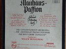 Bach: Matthäus - Passion - Willem Mengelberg - Karl Erb -  Box 4 LP Philips ED 1