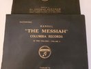 18x VINYL RECORD SET, HANDEL,THE MESSIAH COLUMBIA,SIR THOMAS BEECHAM 78RPM -1928