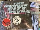 MURDER CITY DEVILS Empty Bottles Broken Hearts LP 1st + 8 PROMO COASTERS & badge