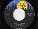 Doo-Wop 45 - Solitaires - Honey Babe - Old Town - autograph