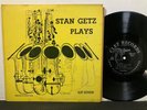 STAN GETZ Plays 10” LP CLEF RECORDS MGC-137 MONO DG 1953 Jazz DSM Art