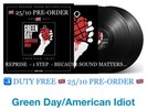 25/10 PRE-ORDER  GREEN DAY - AMERICAN IDIOT / REPRISE 1 STEP UHQR Vinyl