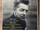KARAJAN* MOZART 'JUPITER' /HAYDN 'DRUM ROLL' SYMPHONIES DECCA SXL 6067 WBg NM