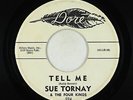 Doo-Wop Teen 45 - Sue Tornay & the Four Kings - Tell Me/You Went Away - Dore