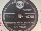 ELVIS PRESLEY Santa Bring My Baby Back Ex+ 1957 UK RCA 78 RPM Fantastic Copy