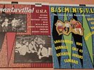 COMPLETE: Basementsville , Vol 1 & 2 - VINYL LP - Misty Lane Records - Garage