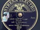 Yiddish Jewish 78 RPM- Mein Yiddishe mame-Hanka Ordonowna- Syrena Electro Poland