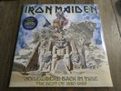 IRON MAIDEN - SOMEWHERE BACK IN TIME 2X PIC DISCS -  MINT SEALED