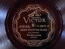 Victor 38071  Missourian OZARK MOUNTAIN BLUES  Jazz  78rpm 1929  EE+