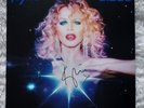Kylie Minogue DISCO HAND SIGNED Blue Vinyl LP NEW &