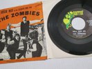 THE ZOMBIES Tell Her No /Leave Me Be-45 & PS Picture Sleeve 1965 EXC-NM