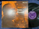 1st  JAKI BYARD HERE'S JAKI NEW JAZZ NJLP 8256 MONO RVG US Vinyl LP